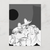 Candomberos (Uruguay-Karneval) Postkarte (Vorderseite)