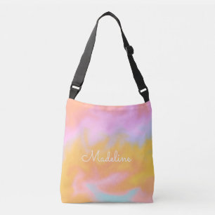 Candy Abstrakt Hologram Name Crossbody Bag Tragetaschen Mit Langen Trägern