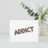Candy Addict Postkarte (Stehend Vorderseite)