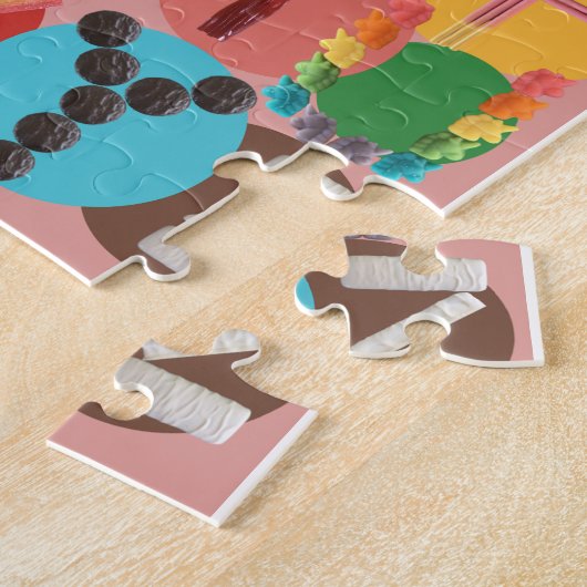 Candy Alphabet Puzzle - Lernen Sie die ABCs (Seite)