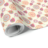 Candy and Cakes Cream Geschenkpapier (Rolleneckpunkt)