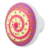 Candy and Cakes Pink Keramikknauf (Rechts)