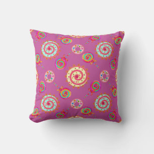Candy and Cakes Pink Kissen