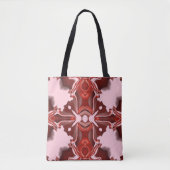 Candy and Currant Red Kaleidoscope Pattern #4 Tasche (Vorderseite)