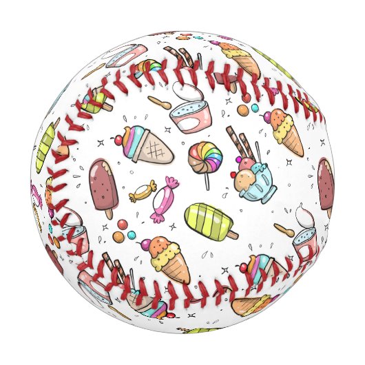 Candy and Ice Cream Baseball (Vorderseite Links)