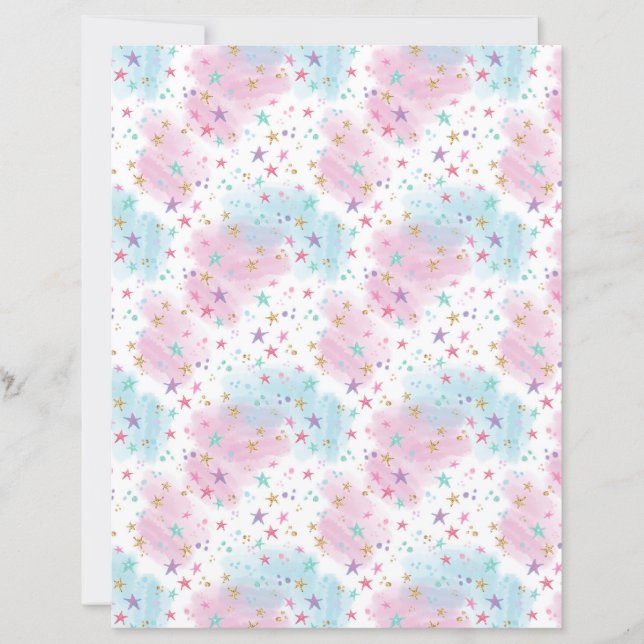 Candy and Sugar Muster Scrapbook Paper (Vorderseite)