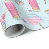 Candy and Sugar Pattern Geschenkpapier (Rolleneckpunkt)