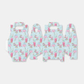 Candy and Sugar Pattern Geschenkschachtel (Ungefaltet)