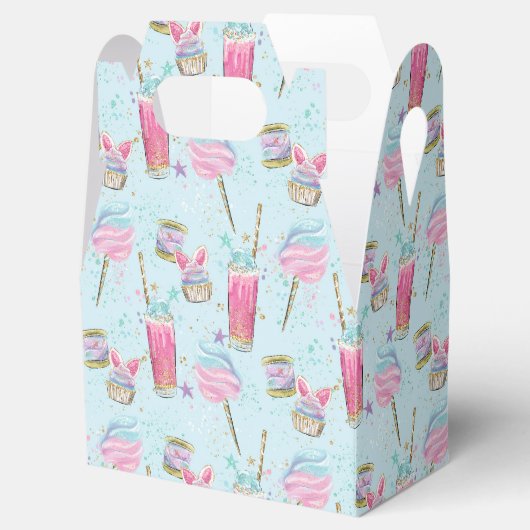 Candy and Sugar Pattern Geschenkschachtel (Geöffnet)