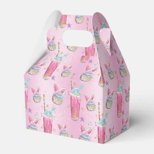 Candy and Sugar Pattern Geschenkschachtel (Vorderseite)