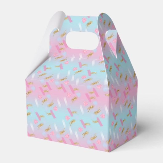Candy and Sugar Pattern Geschenkschachtel (Rückseite)
