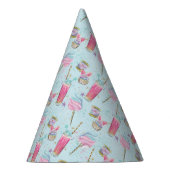 Candy and Sugar Pattern Partyhütchen (Rechts)