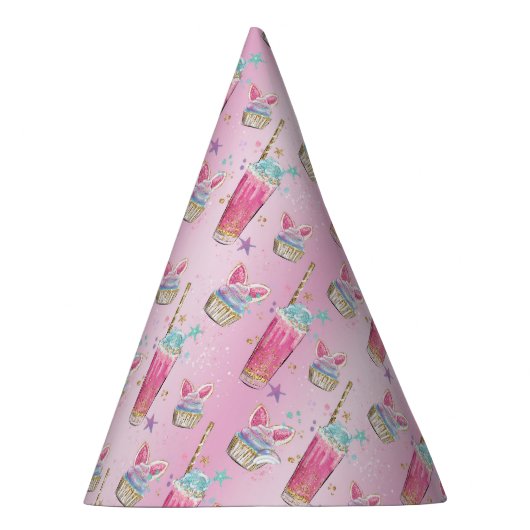 Candy and Sugar Pattern Partyhütchen (Rechts)