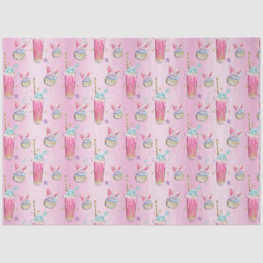 Candy and Sugar Pattern Seidenpapier (Vorderseite)