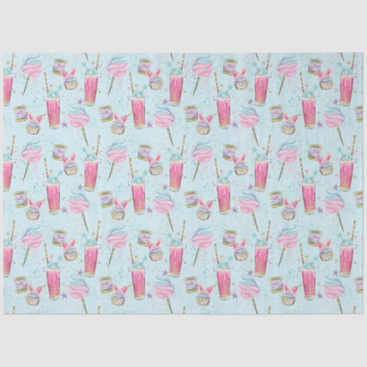 Candy and Sugar Pattern Seidenpapier (Vorderseite)