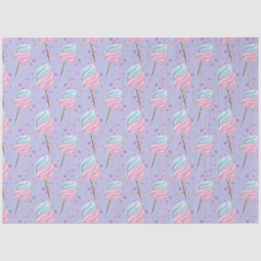 Candy and Sugar Pattern Seidenpapier (Vorderseite)