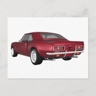 Candy Apple Camaro SS: 3D-Modell: Postkarte
