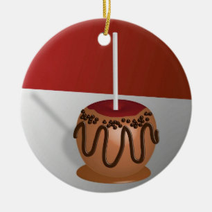 Candy Apple Keramik Ornament