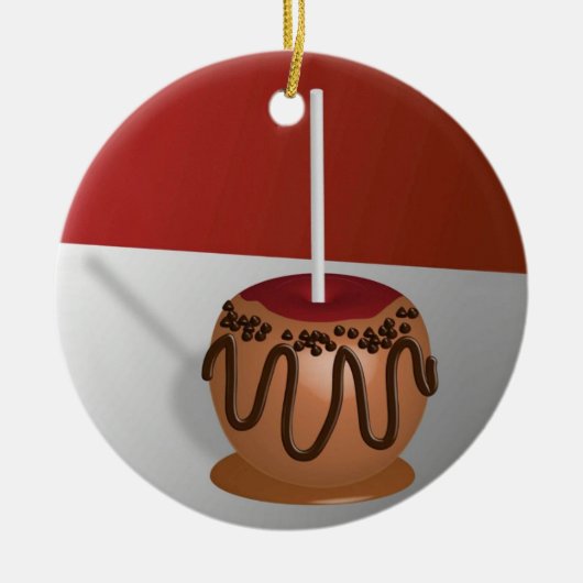 Candy Apple Keramik Ornament (Vorne)