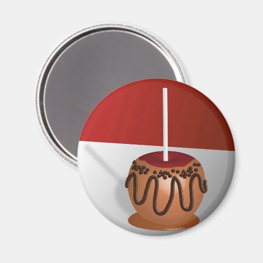 Candy Apple Magnet (Vorderseite/Rückseite)