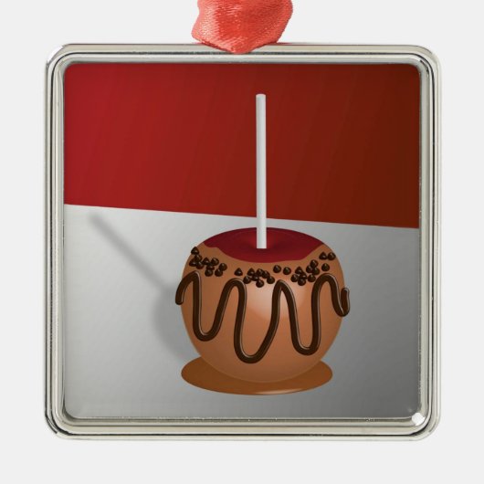 Candy Apple Ornament Aus Metall (Vorne)