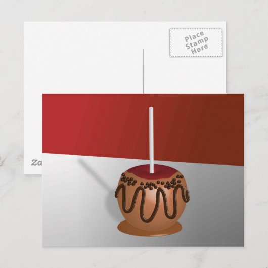 Candy Apple Postkarte (Vorne/Hinten)