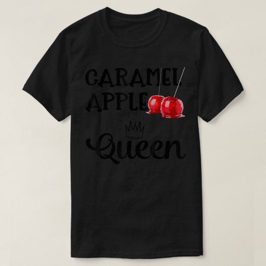 Candy Apple Queen Funny Candy Dessert Frauen T-Shirt (Design vorne)