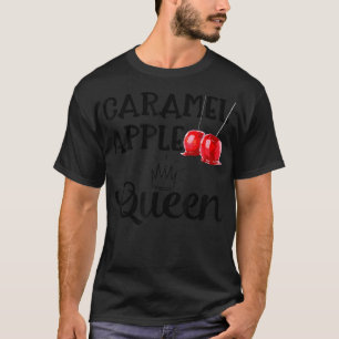Candy Apple Queen Funny Candy Dessert Frauen T-Shirt