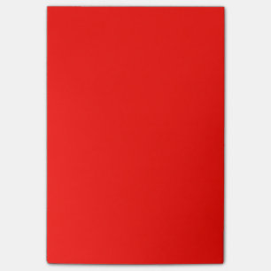Candy Apple Red Bold Matching Color Post-it Klebezettel