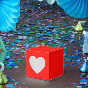 Candy Apple Red Heart Box für Besondere Anlass Geschenkschachtel