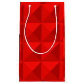 Candy Apple Red Pyramids Kleine Geschenktüte (Vorderseite)
