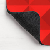 Candy Apple Red Pyramids Mousepad (Ecke)