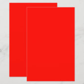 Candy Apple Red Solid Color (Vorne/Hinten)