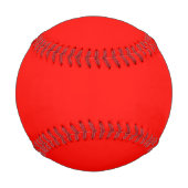 Candy Apple Red Solid Color Baseball (Vorderseite)