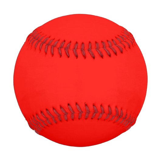 Candy Apple Red Solid Color Baseball (Vorderseite)