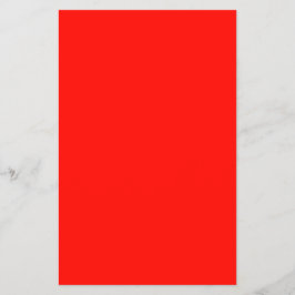 Candy Apple Red Solid Color Flyer