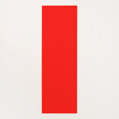 Candy Apple Red Solid Color Yogamatte (Rückseite)