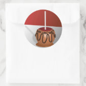 Candy Apple Runder Aufkleber (Tasche)