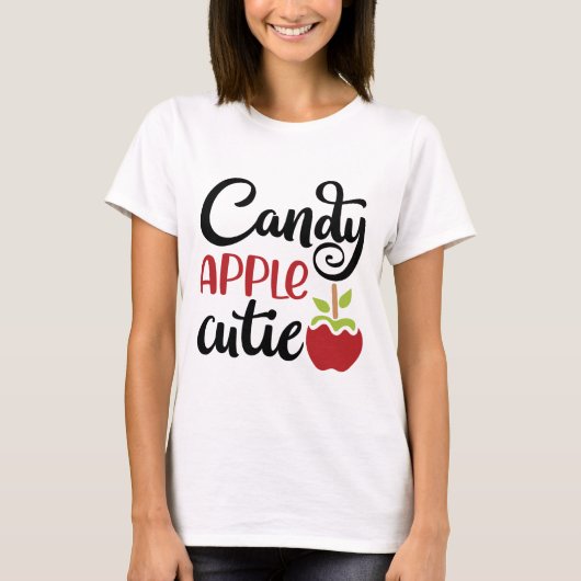 Candy Apple Süsse T-Shirt (Vorderseite)