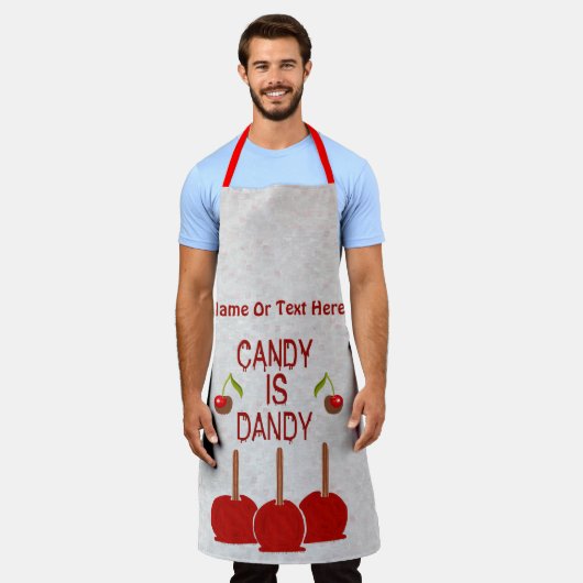 Candy Apples A Schürze (Getragen)
