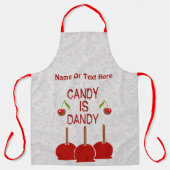 Candy Apples A Schürze (Vorderseite)
