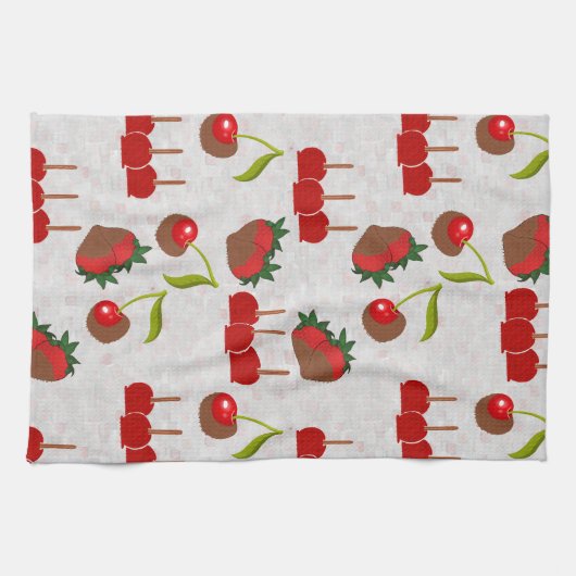 Candy Apples B Geschirrtuch (Horizontal)