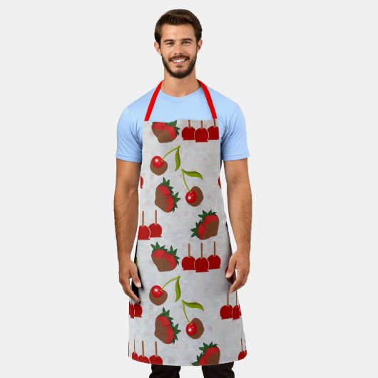 Candy Apples B Schürze (Getragen)