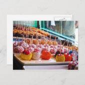 Candy Apples - Coney Island, NYC Postkarte (Vorne/Hinten)