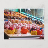 Candy Apples - Coney Island, NYC Postkarte (Vorderseite)