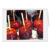 Candy Apples-Karte (Vorderseite (Horizontal))