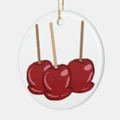Candy Apples Keramik Ornament (Links)