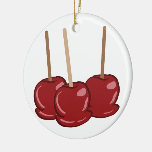 Candy Apples Keramik Ornament (Links)