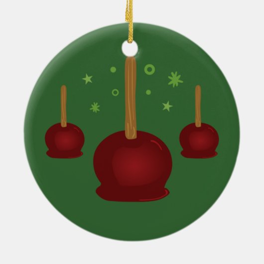 Candy Apples Keramikornament (Hinten)