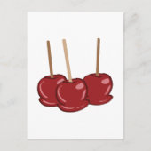 Candy Apples Postkarte (Vorderseite)